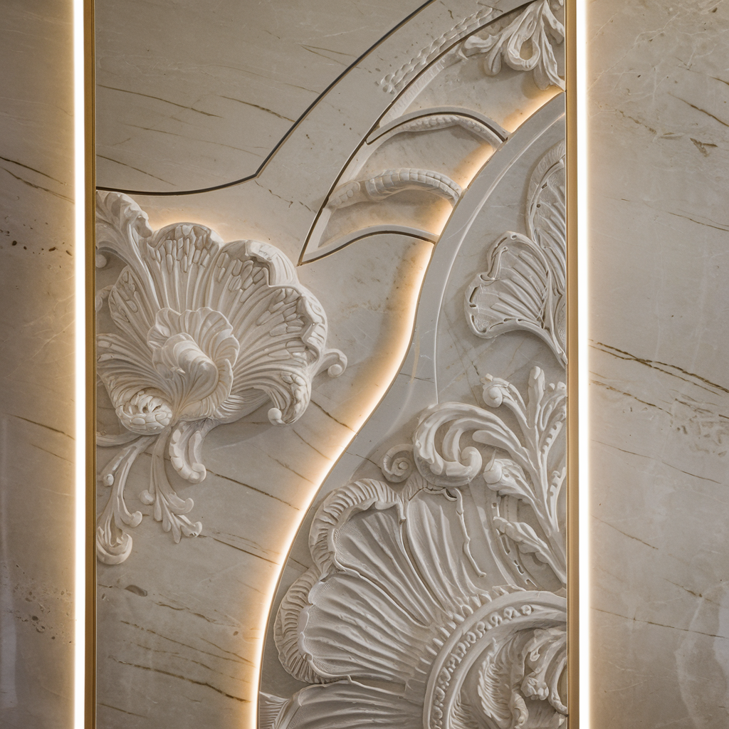 engraving by al amin marbles factory dubai